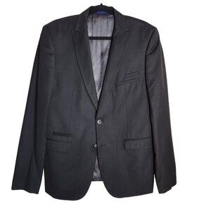 English Laundry Mens Two Button‎ Suit Jacket Sz 42R Black The Classic Collection